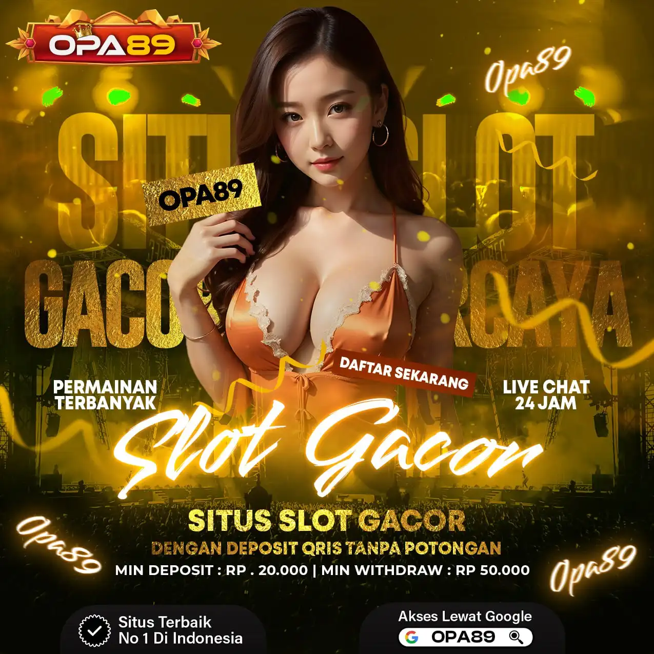 OPA89: Link Login Alternatif Live Casino Gacor Mudah Menang Hari Ini image 1